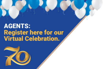 70th Virtual Celebration Registration