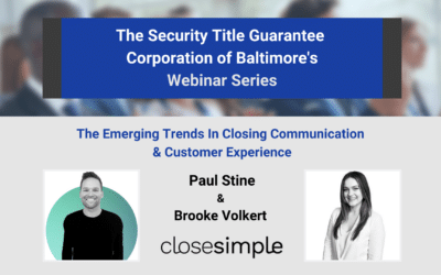 May 2023 Webinar – The Emerging Trends in Closing Communication & Customer Experience