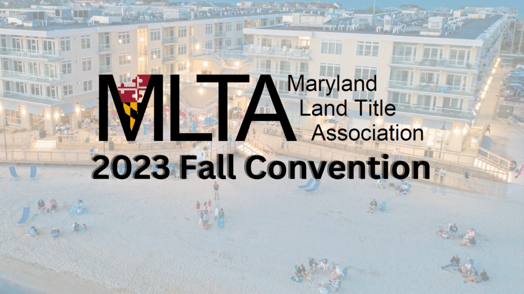 2023 MLTA Fall Convention at the Hyatt Place Dewey Beach