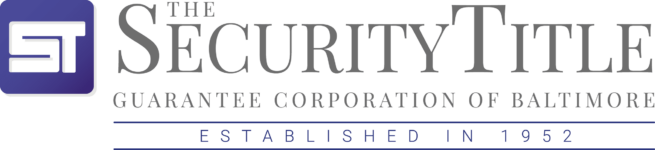 Logo for The Security Title Guarantee Corporation of Baltimore