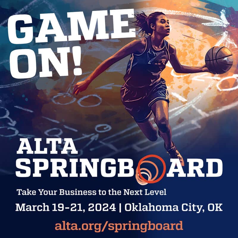 Promotional image of ALTA Springboard 2024